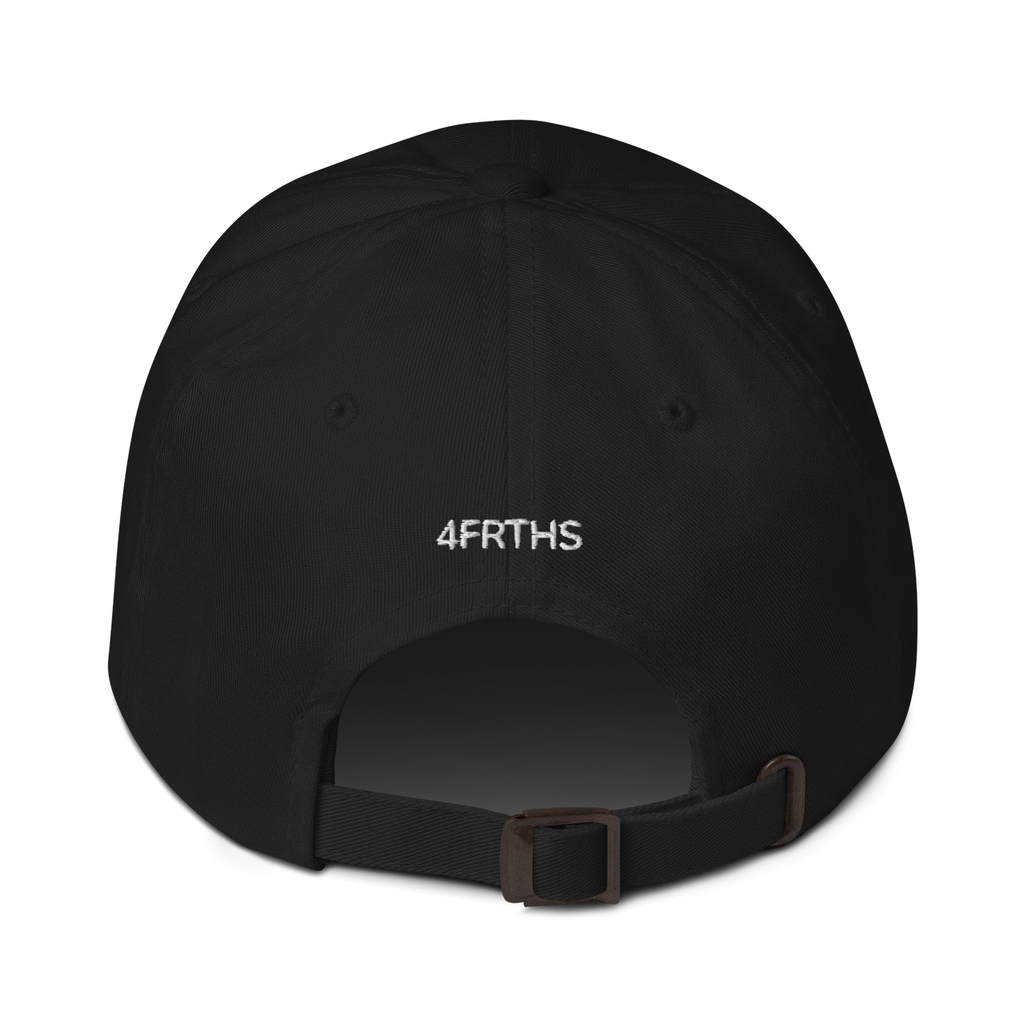 4FRTHS Multisport Club Cap in black – back view with 4FRTHS branding