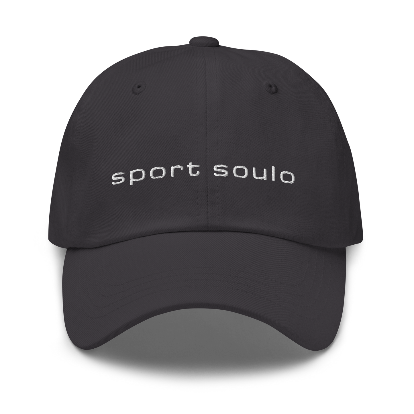 4FRTHS Multisport Club Cap in dark grey – front view Sportsoulo