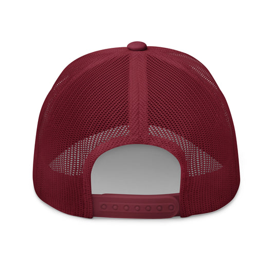 Cranberry 4FRTHS Original mesh cap back view clean finish