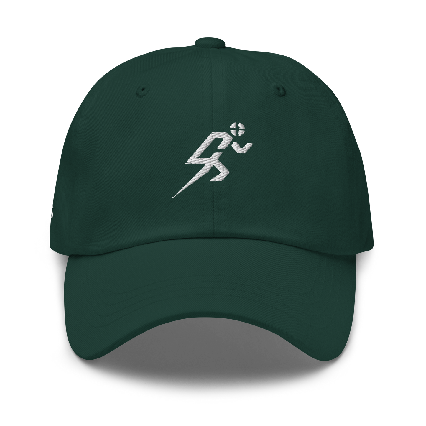 4FRTHS Run Club Cap in green – front view with running icon