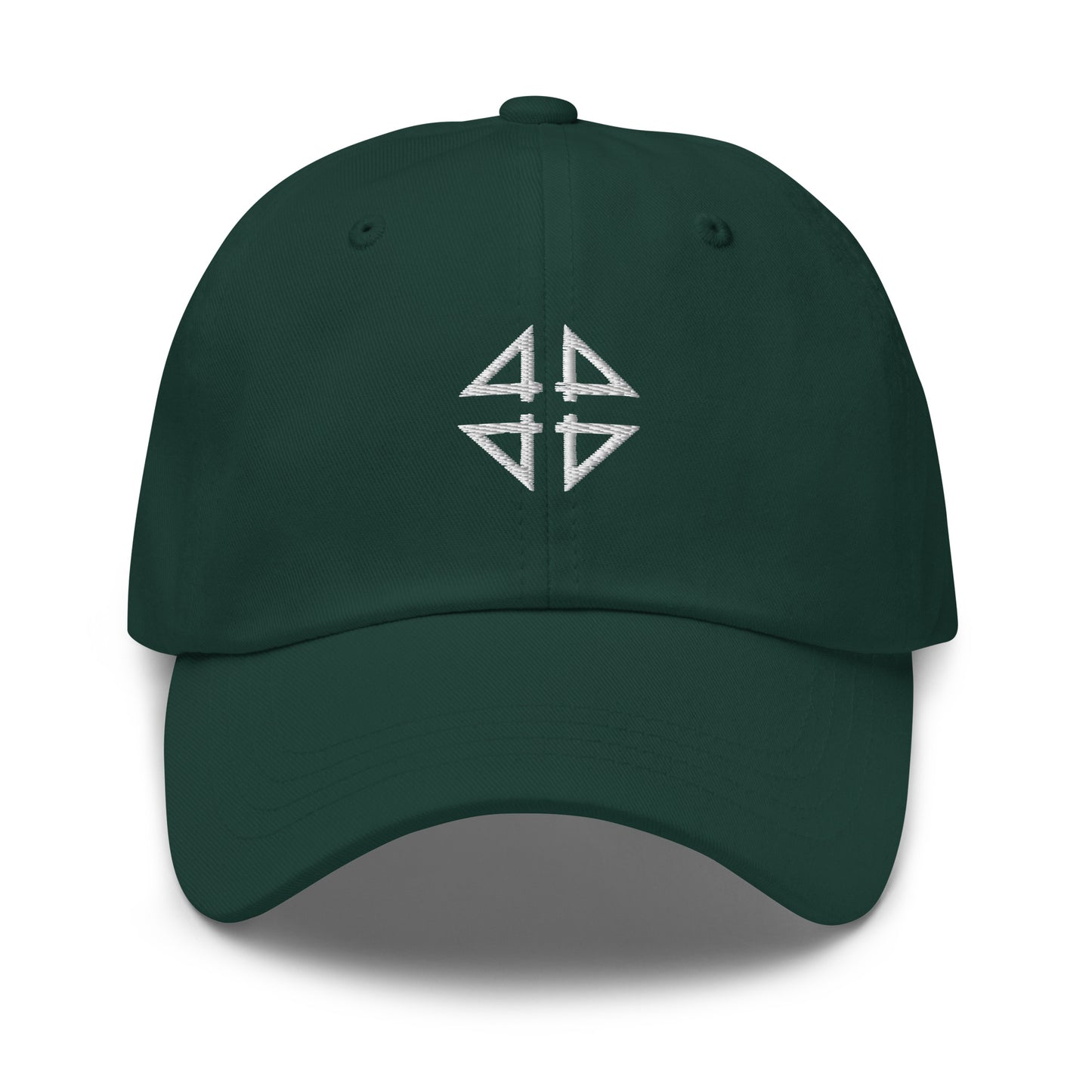 Green 4FRTHS Signature baseball cap with embroidered logo front view
