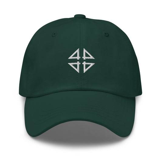 Green 4FRTHS Signature baseball cap with embroidered logo front view