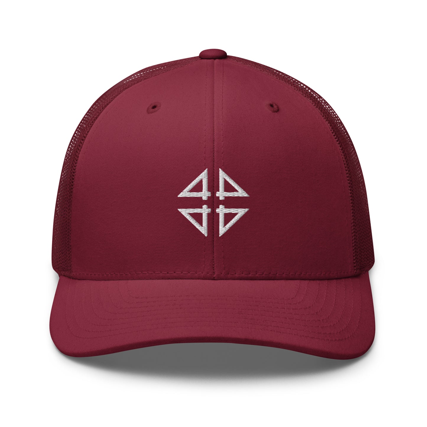 Cranberry 4FRTHS Signature mesh cap with embroidered logo front view